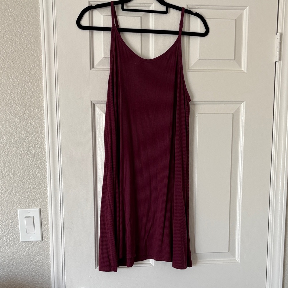 Mossimo Supply Co. Burgundy Dress